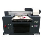 a3 a4 dtg inprimagailuarekin zuzenean jartzeko uv flatbed printer kamiseta inprimatzeko makina